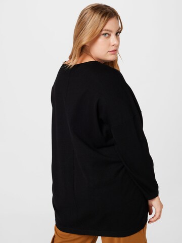 Zizzi Sweater 'OLYMPIA' in Black