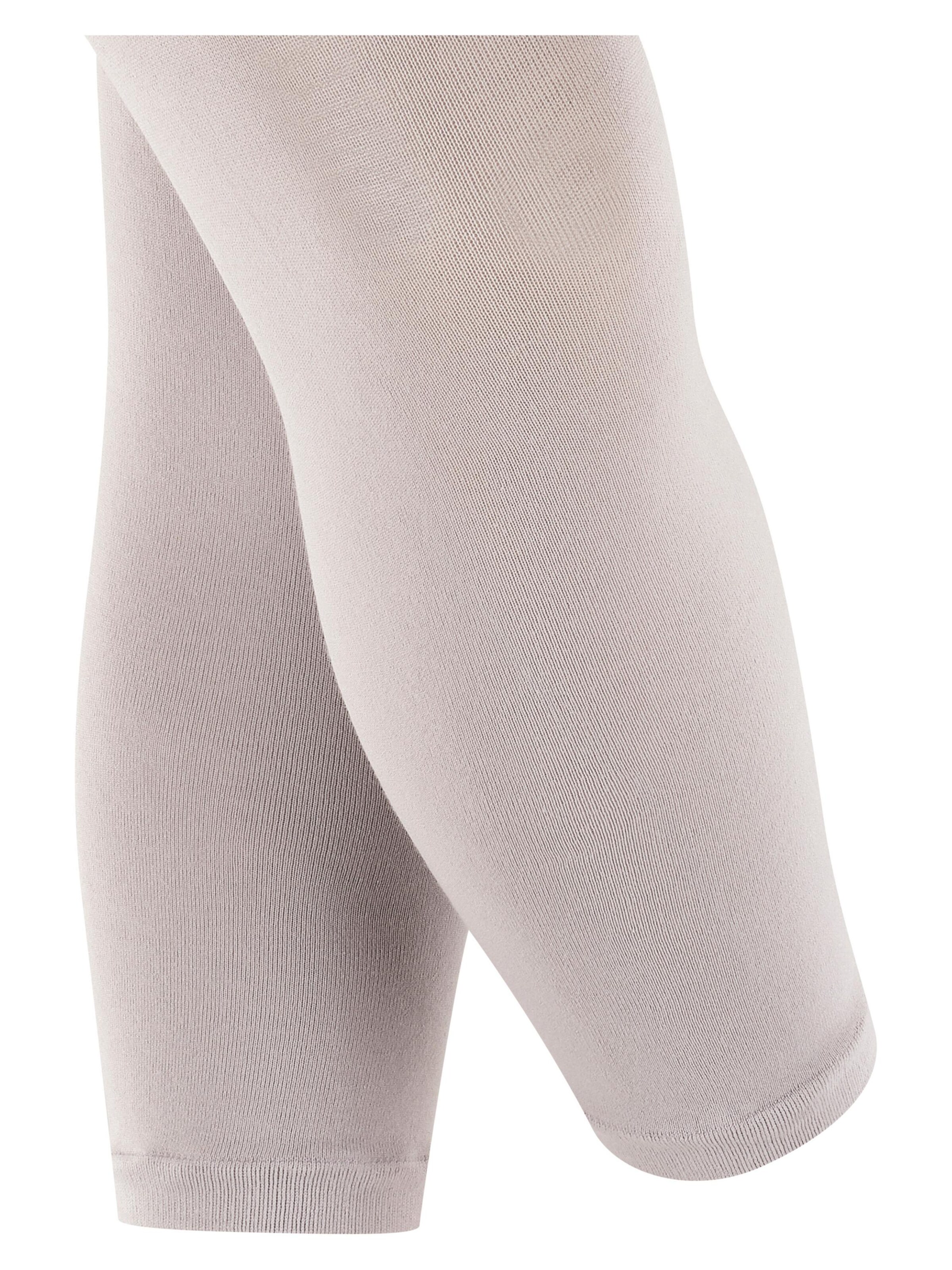 FALKE Skinny Leggings 'Cotton Touch' in Silver