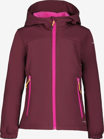 Veste outdoor 'KOBRYN' ICEPEAK en rouge : devant