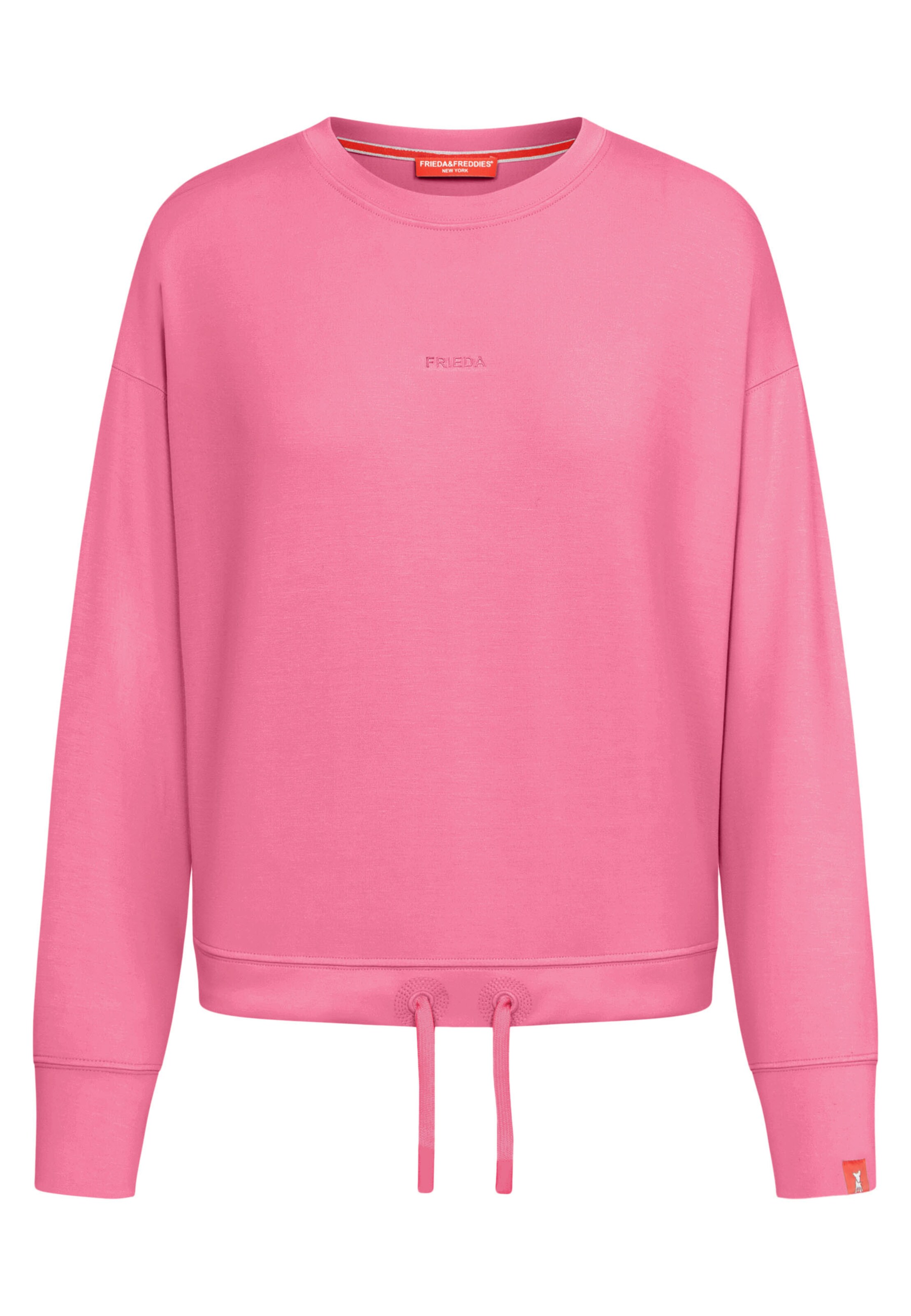 Frieda & Freddies Sweatshirt in Pink: front