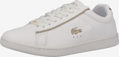 LACOSTE Zemie brīvā laika apavi 'Carnaby', krāsa - Zelts / balts, Preces skats