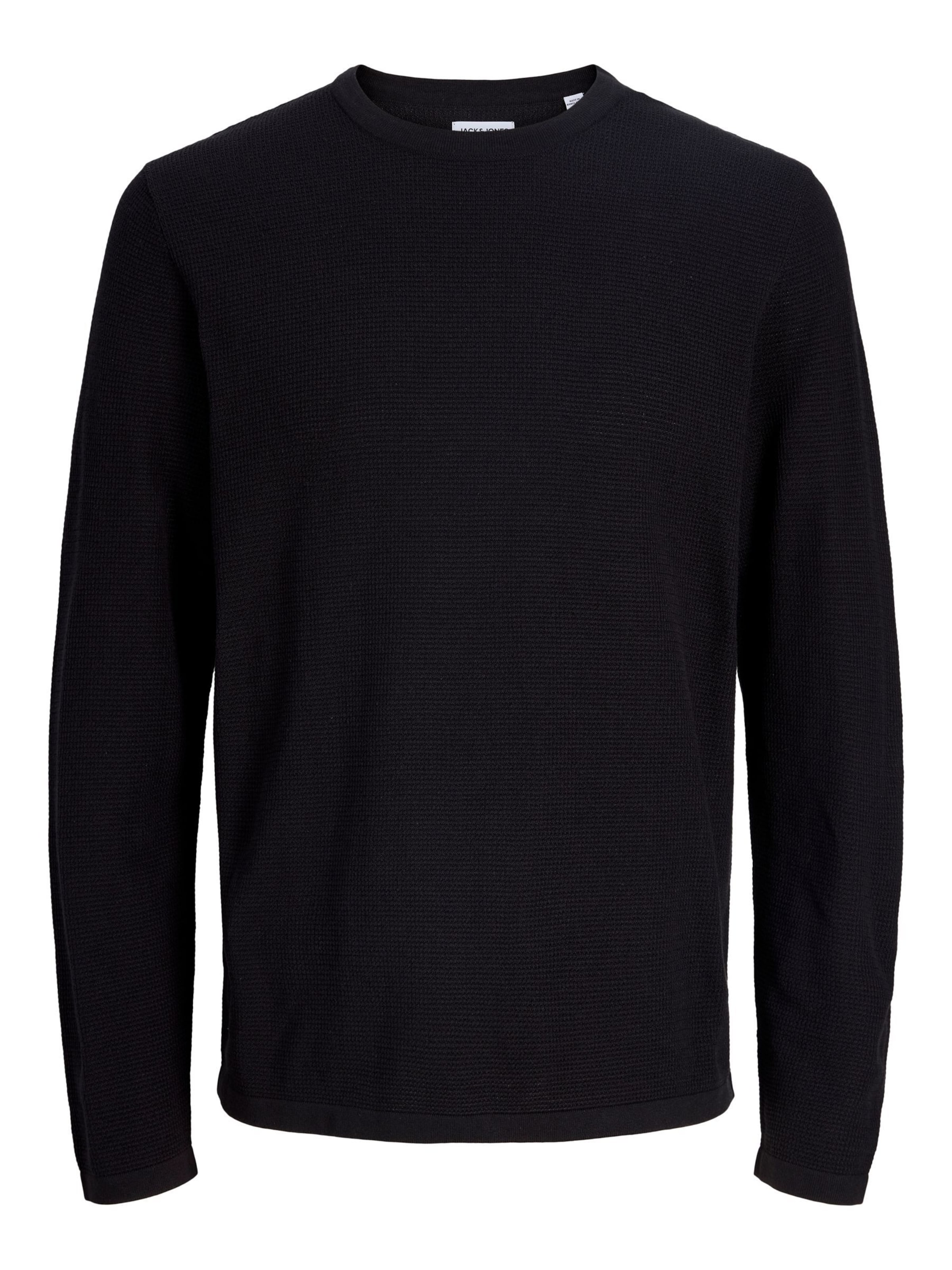 Pullover 'JJAustin' di JACK & JONES in nero: frontale