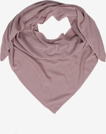 Foulard 'Uni' Zwillingsherz en rose : devant