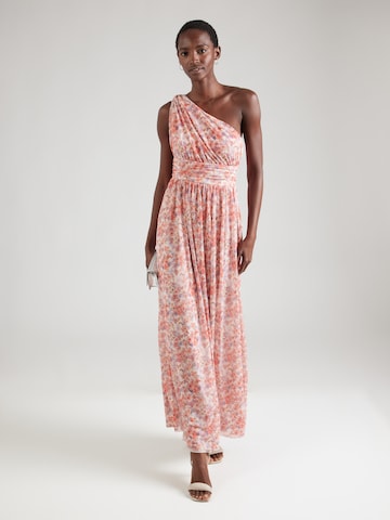 SWING Evening Dress in Orange: front