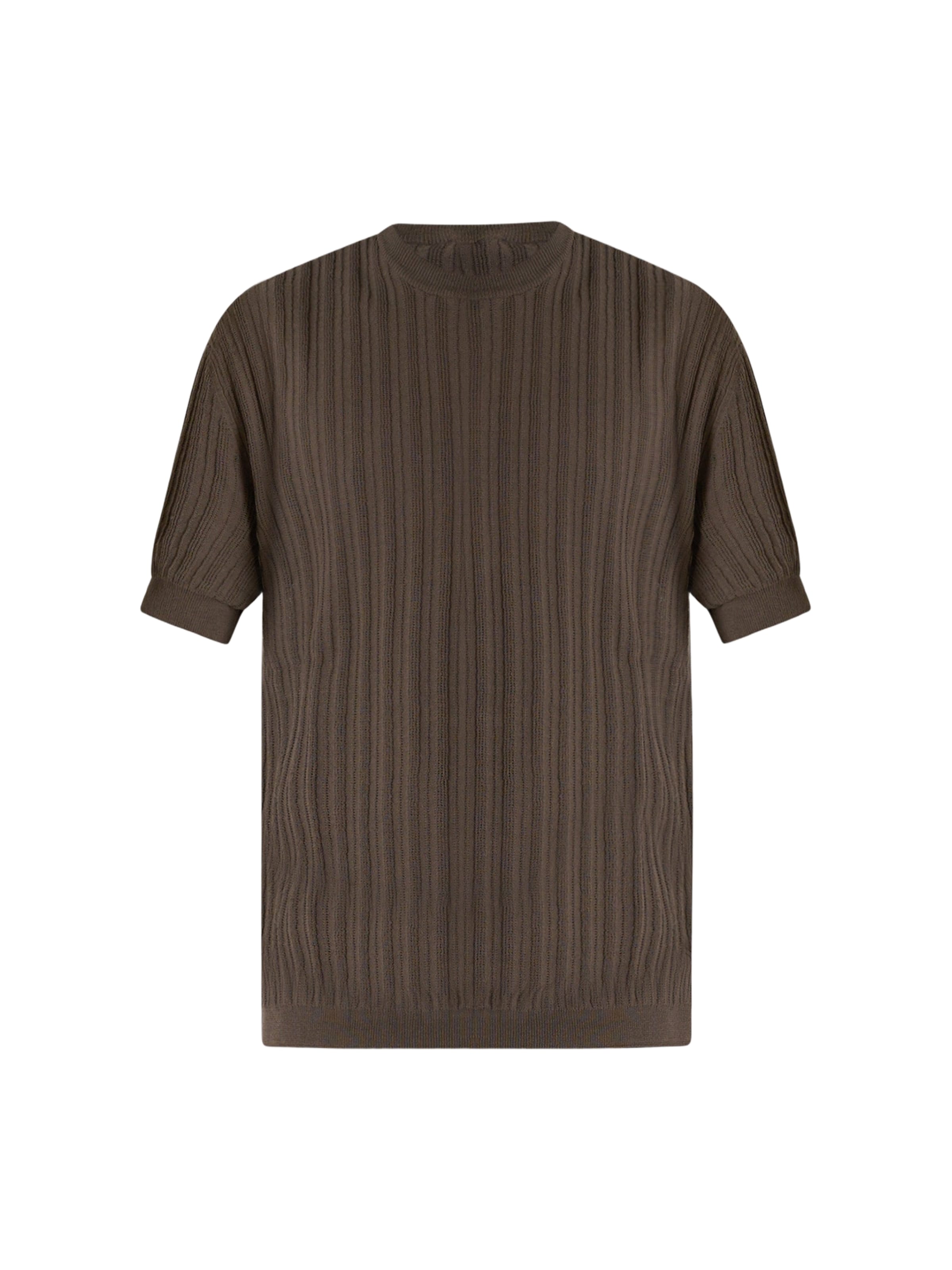 LOW BRAND Shirt in Brown: front