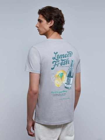 Scalpers Shirt 'Lemon Tee' in Grey