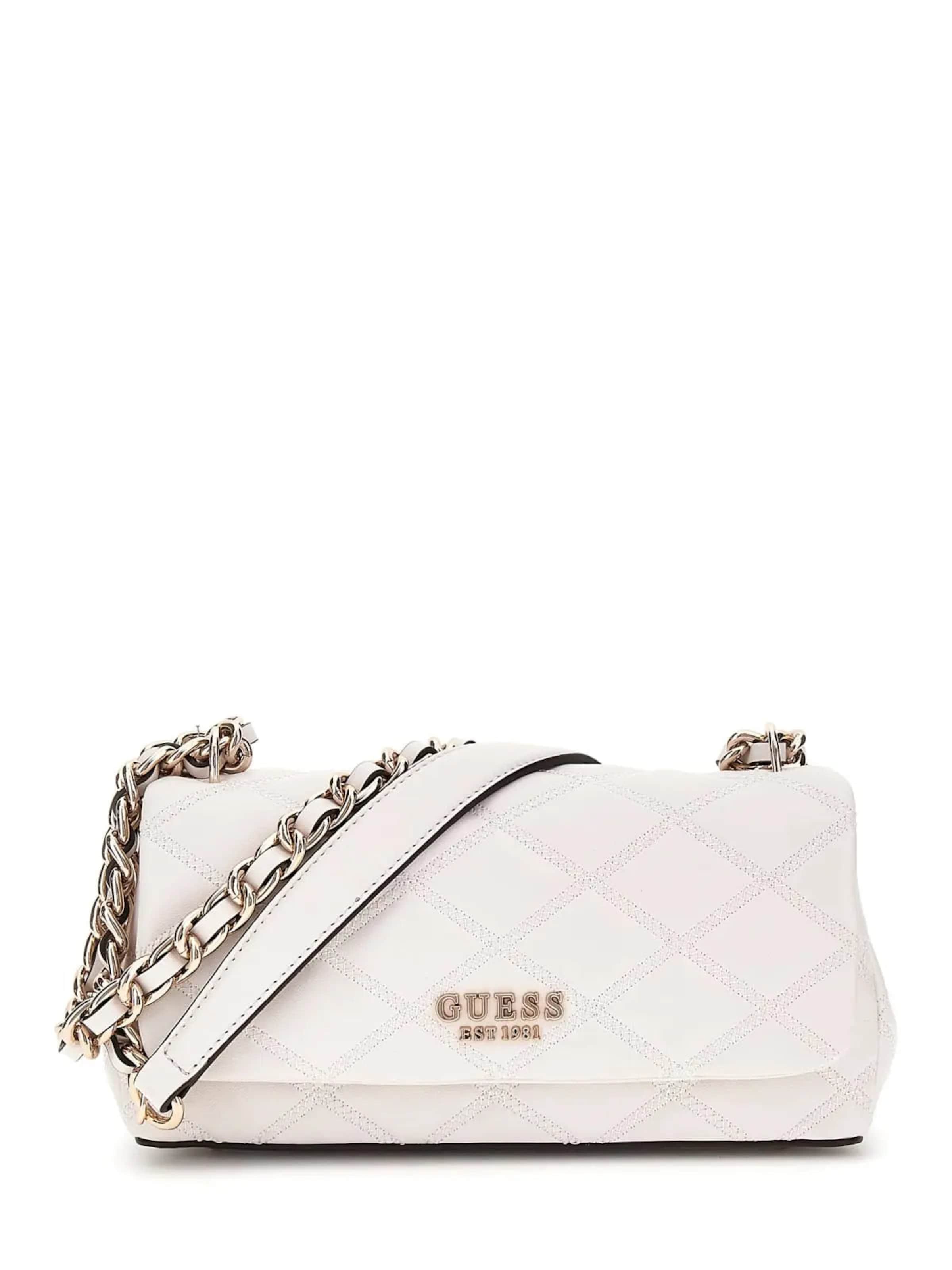 Borsa a tracolla 'Cruise Vibe' di GUESS in bianco: frontale
