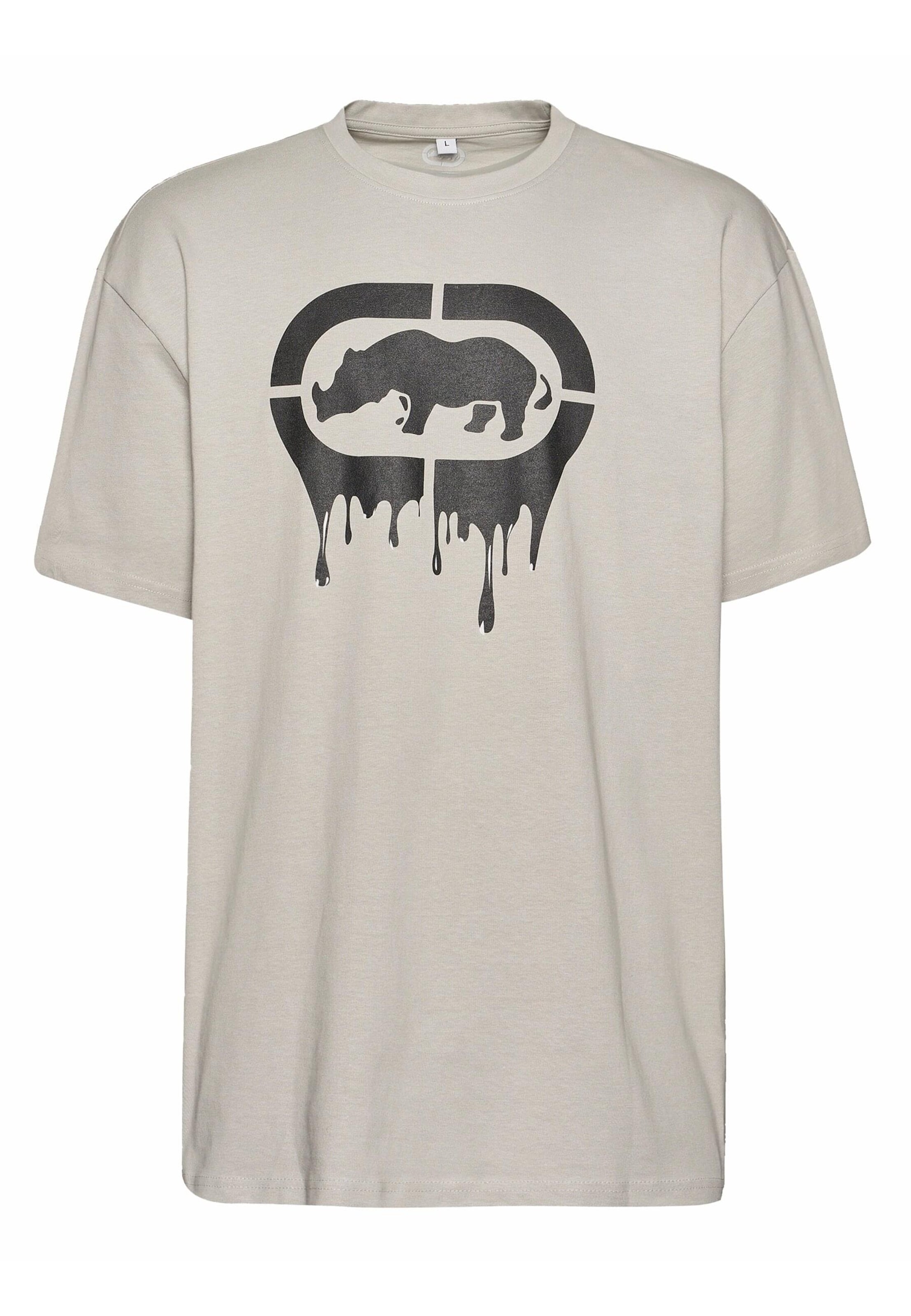 T-Shirt Ecko Unlimited en gris : devant