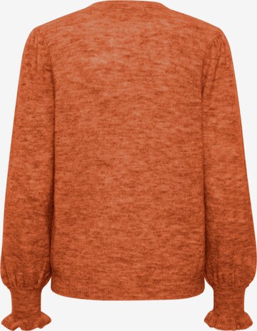 Cream Sweater 'Blu' in Orange