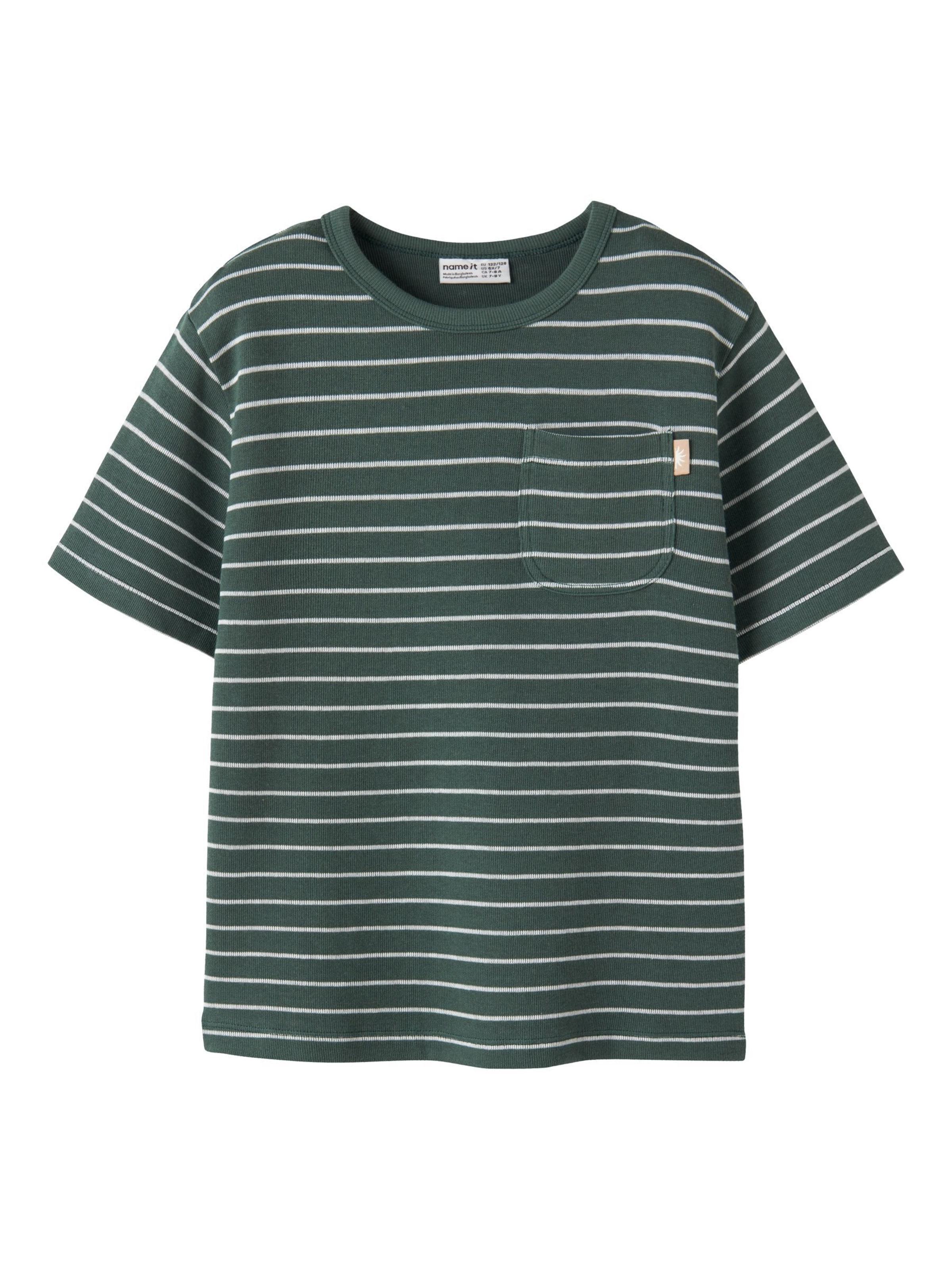 NAME IT - Camiseta en verde: frente