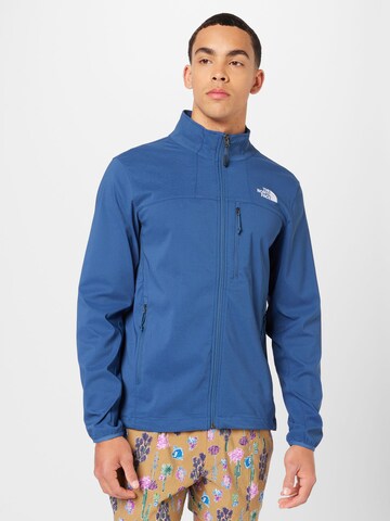 THE NORTH FACE Regular fit Weatherproof jacket 'Nimble' in Blue: front