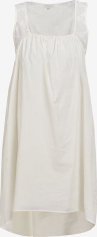 usha FESTIVAL Summer Dress in White: front