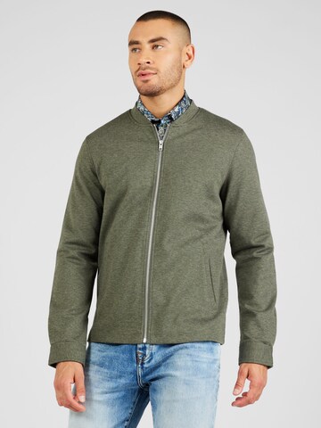 Lindbergh Between-Season Jacket 'Superflex' in Green: front