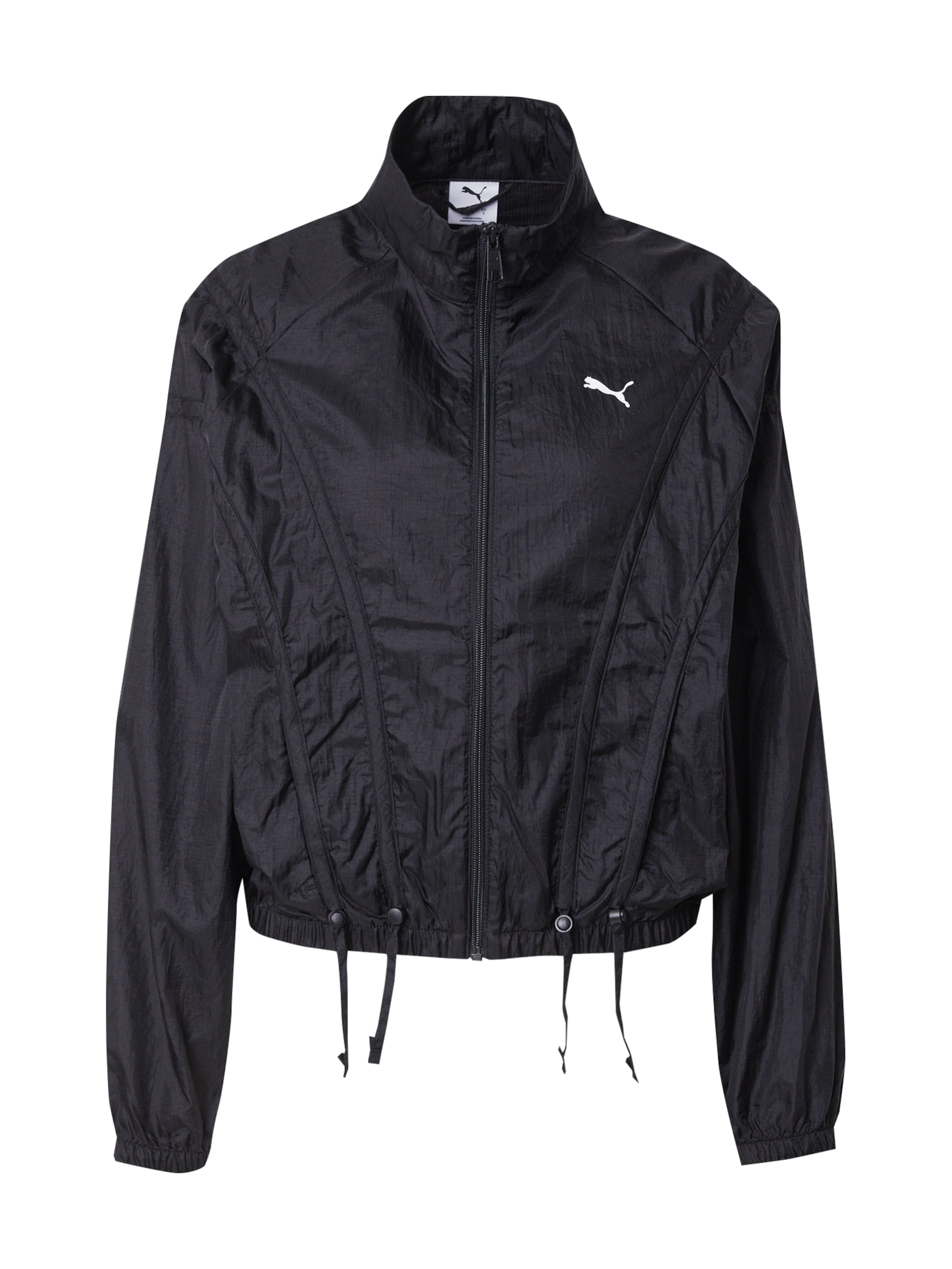 juoda PUMA Demisezoninė striukė 'DARE TO': priekis