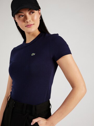 LACOSTE T-shirt i blå