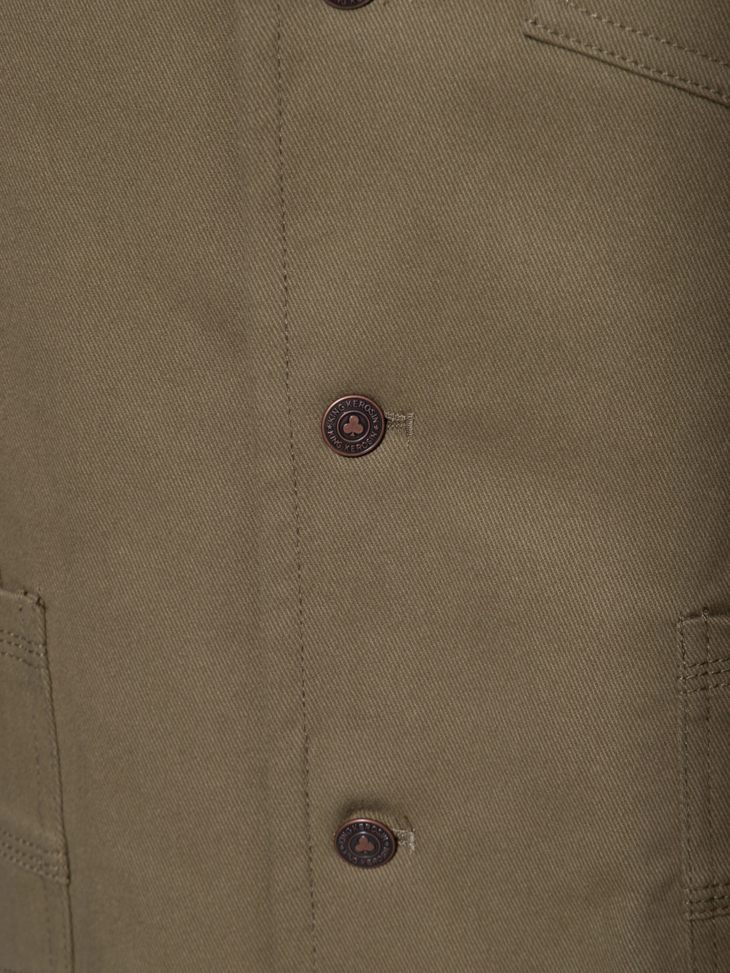 King Kerosin Vest in Green
