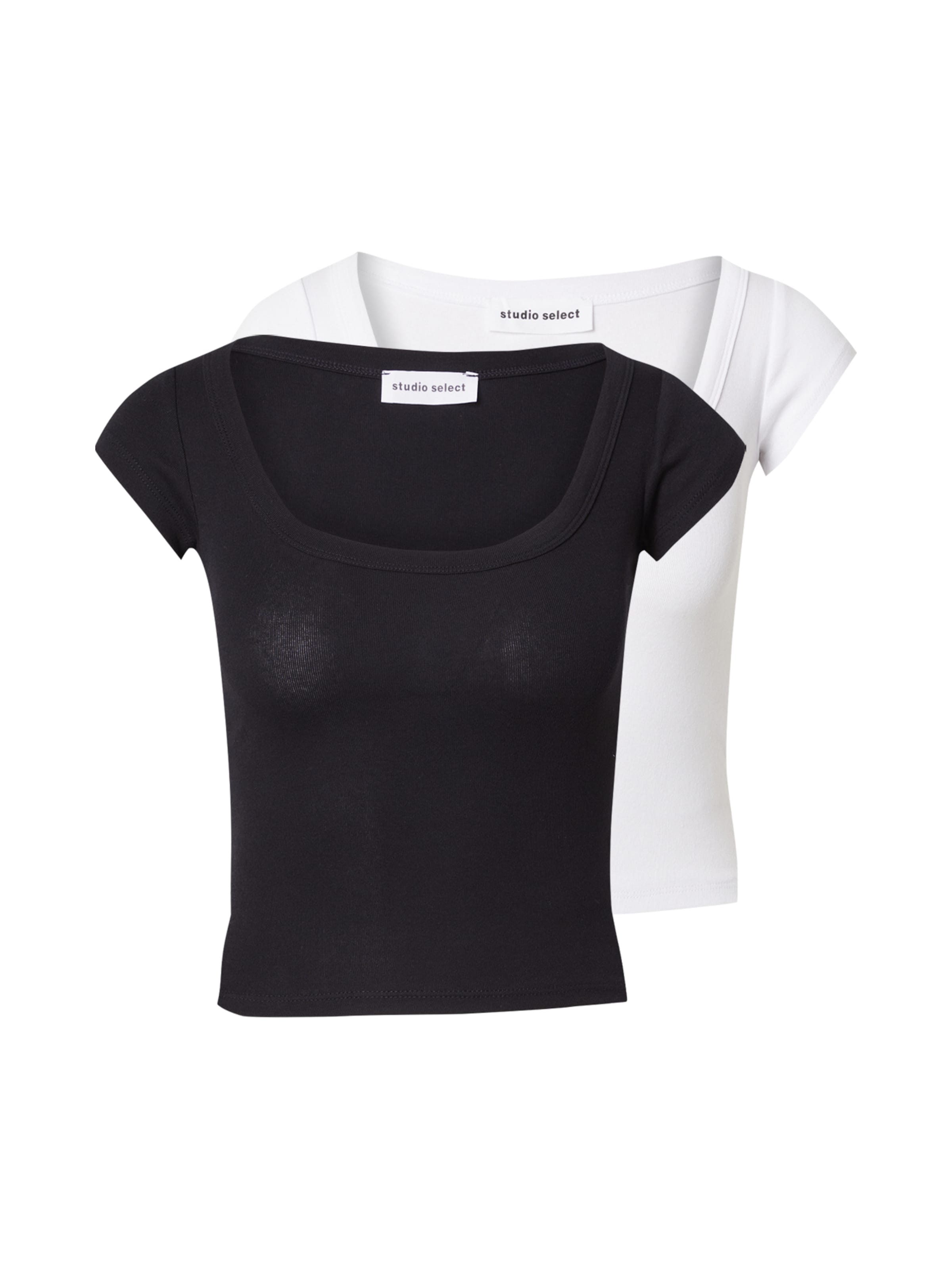 studioselect Футболка 'Ines' в Черный: спереди