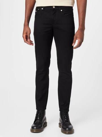 Regular Jean Tommy Jeans en noir : devant