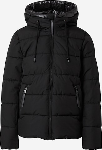 ESPRIT Zimní bunda 'Per Eos' – černá: přední strana