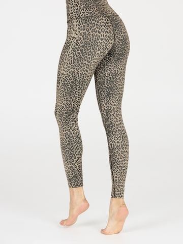 Skinny Pantaloni sportivi 'Windia' di Athlecia in beige