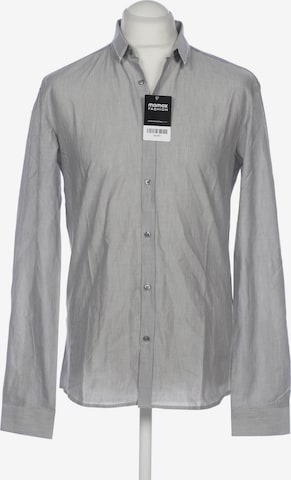 HUGO Hemd L in Grau: Vorderseite