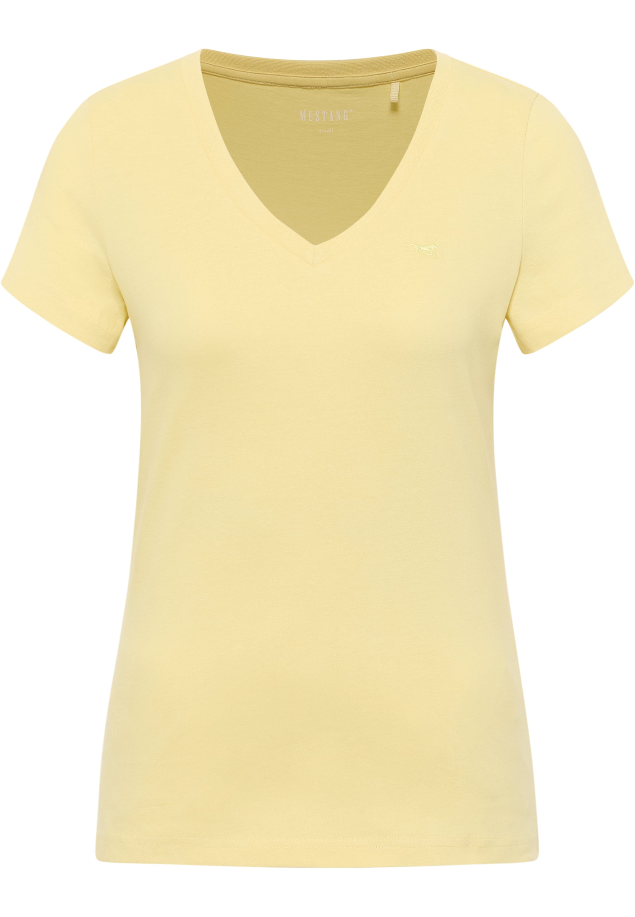 MUSTANG Shirt 'Beverly' in Yellow: front