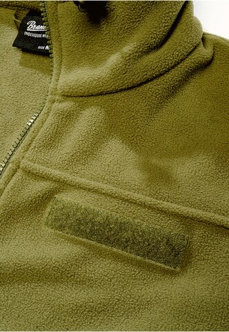 Brandit Fleecejacke 'Combat' in Grün
