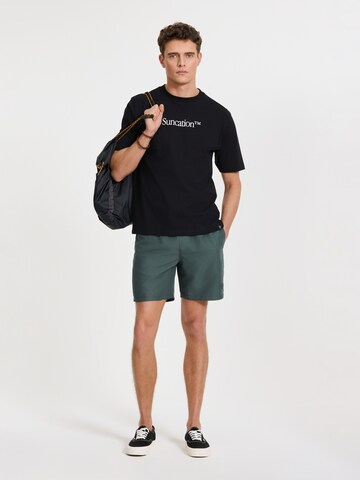 Shiwi Shirt 'Finn Suncation' in Black