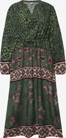 Angel of Style Dress in Green: front