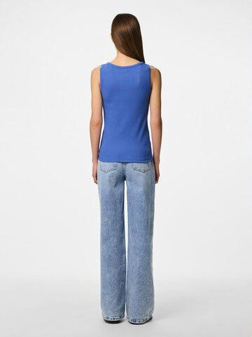 PIECES Top 'PCMay' in Blauw