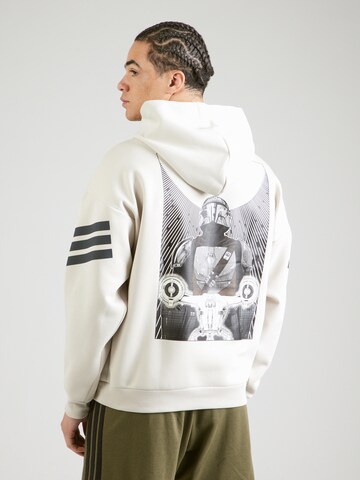 ADIDAS SPORTSWEAR Спортивный свитшот 'Star Wars The Mandalorian' в Бежевый: спереди