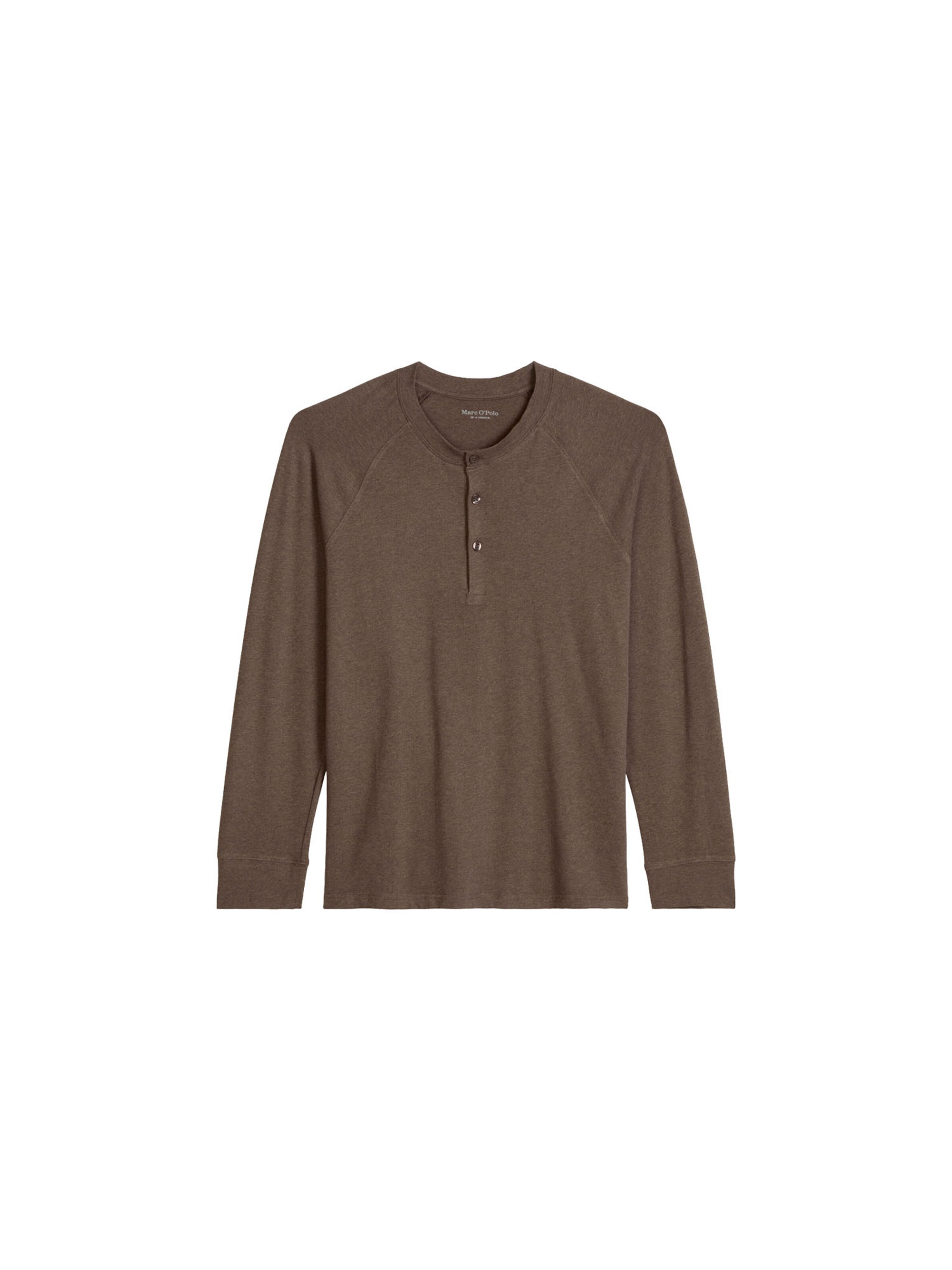 Marc O'Polo Shirt ' Loungewear-Styles ' in Brown: front