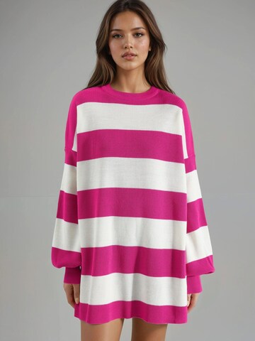 My fashion - Vestido de malha 'Strickkleider' em rosa