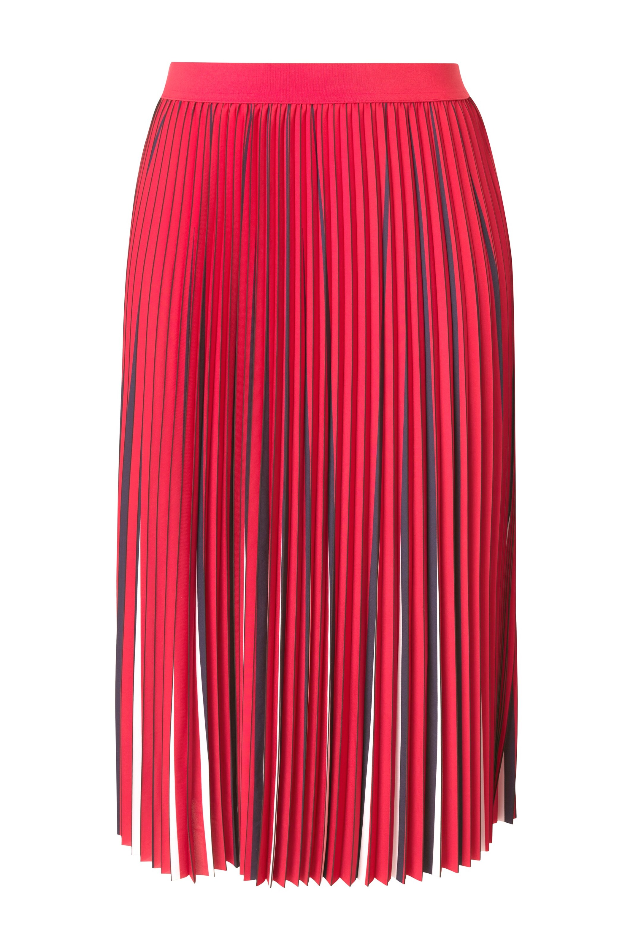 Ulla Popken Rok in Rood: voorkant