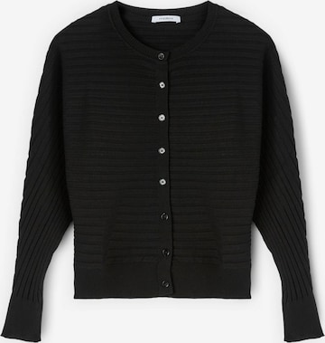 MOTIVI Gebreid vest in Zwart: voorkant