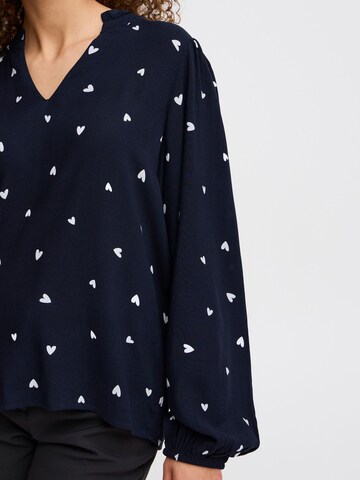 ICHI Bluse 'Vera' in Blau