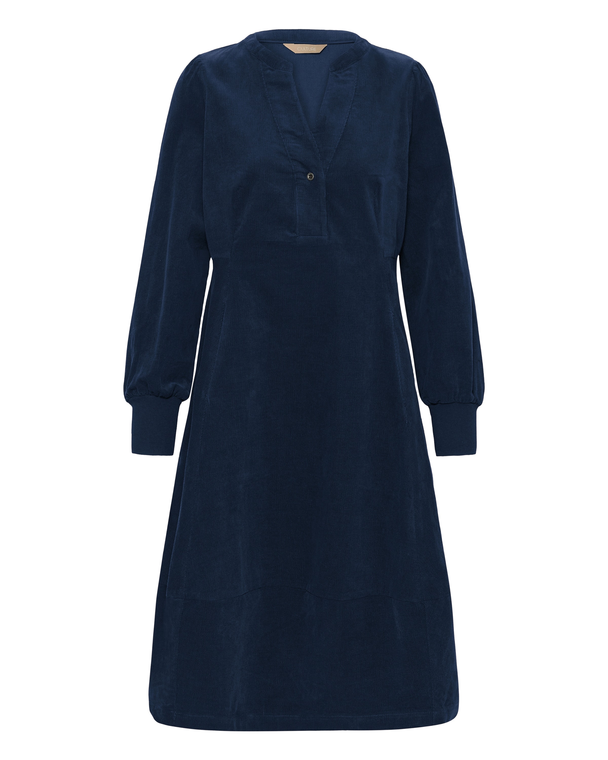 CULTURE - Vestido 'Haena' em azul: frente