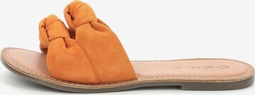 Kickers Mules in Orange