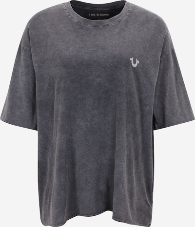 True Religion T-Shirt in silbergrau / schwarzmeliert, Produktansicht