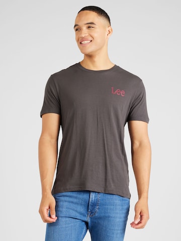 Lee - Camiseta 'MEDIUM WOBBLY' en gris: frente