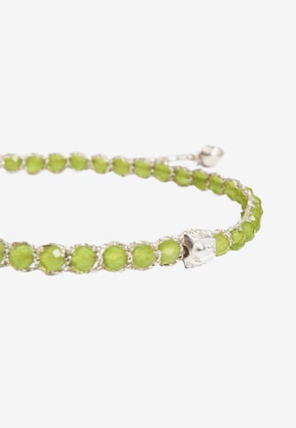 Bracelet 'Peridot' Samapura Jewelry en vert