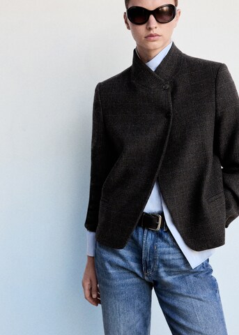 Blazer 'LEITA' di MANGO in grigio: frontale