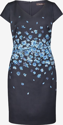 Vera Mont Cocktail Dress in Blue: front