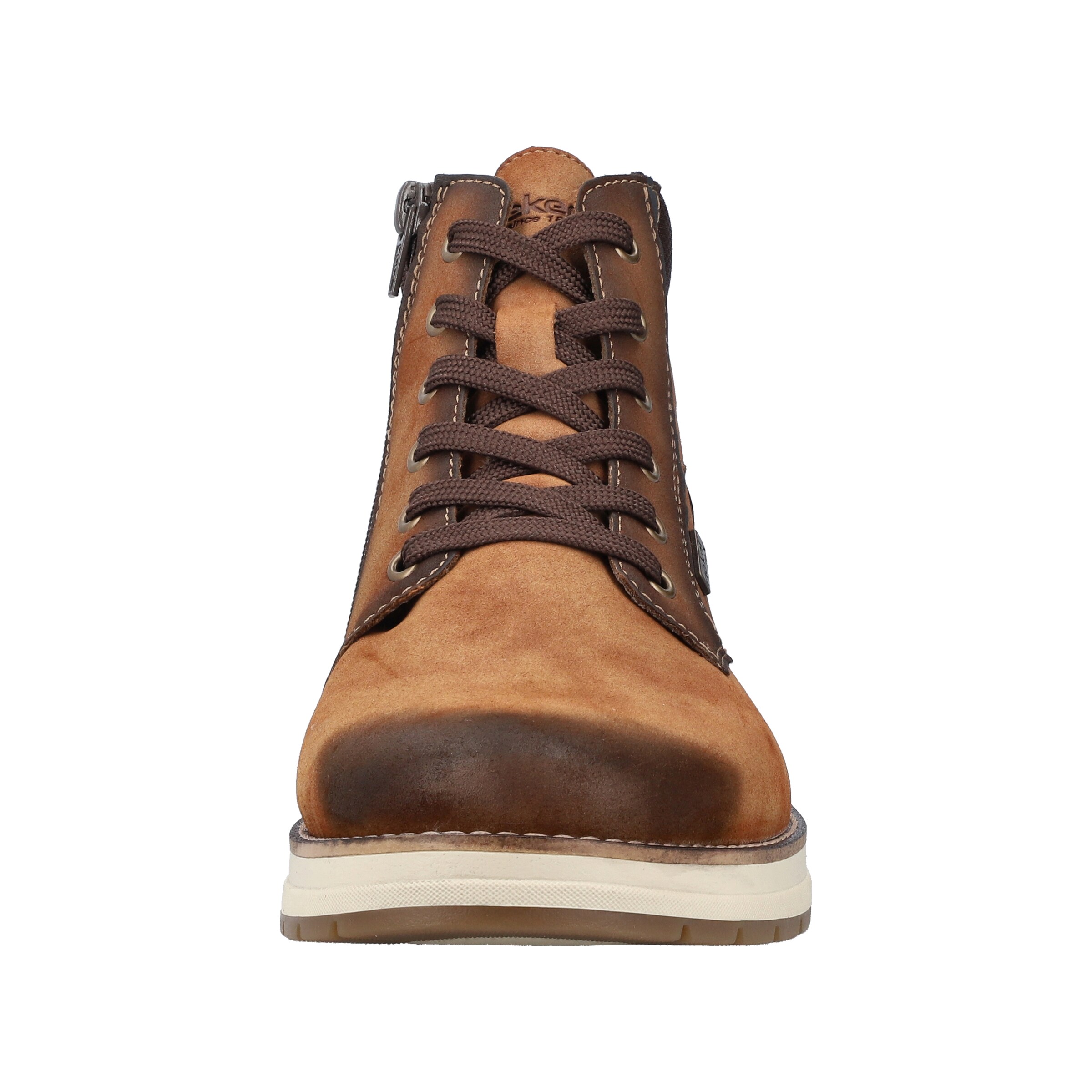 Boots stringati di Rieker in marrone