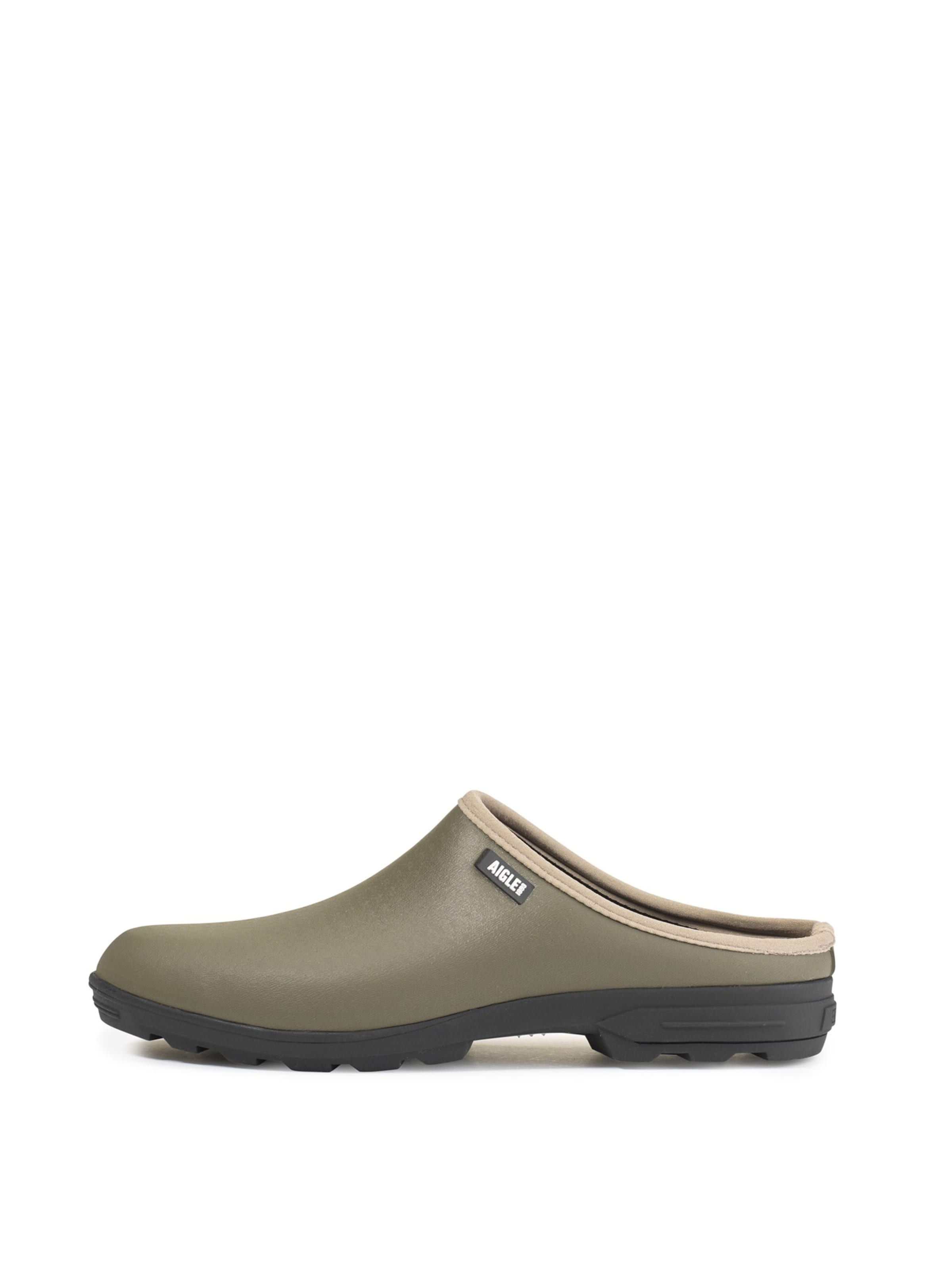 AIGLE - Socas 'Lessfor' em verde: frente