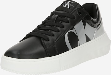 Calvin Klein Jeans Sneakers laag in Zwart: voorkant