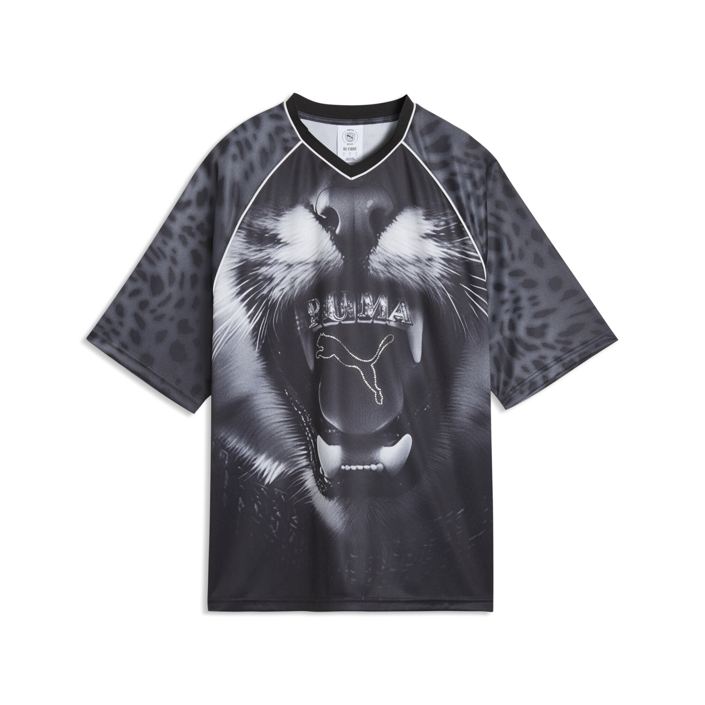 PUMA Shirt in Zwart: voorkant