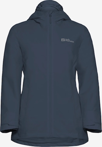 JACK WOLFSKIN Куртка в спортивном стиле 'Moonrise' в Синий: спереди