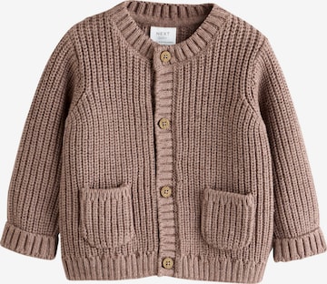 Next Вязаная кофта в Коричневый: спереди