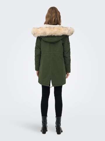 ONLY Between-seasons parka 'May' in Green